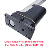 50MM Adjustable-Stroke Linear Actuator with NC Reed Switches | 12000N Capacity for Heavy Industrial  (Model 0041601-4)