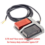 Dual Momentary Footswitch / Foot Pedal for DC Linear Actuator / Motor
