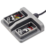 Dual Momentary Footswitch / Foot Pedal for DC Linear Actuator / Motor (Model 0044107)
