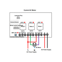 electric curtain motor linear actuator wifi intelligent control switch