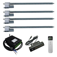 Four 700MM-1000MM Heavy Duty Linear Actuator C Synchronous Control Kit