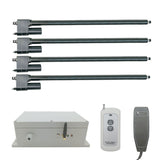 Four 700MM-1000MM Heavy Duty Linear Actuator C Synchronous Control Kit