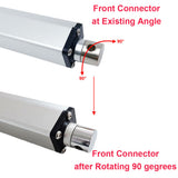2000N Adjustable Stroke Linear Actuator with NC Magnetic Reed Switch 12 Inch 300MM Stroke (Model 0041504-4)