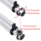 Option of 90-Degree Rotation for Front and Rear Connectors of Linear Actuator B (Model 0044113)