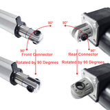 Option of 90-Degree Rotation for Front and Rear Connectors of Linear Actuator B (Model 0044113)