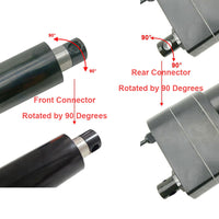 4 Inch 100MM Max 8000N Heavy Duty Linear Actuator with External Adjustable Limit Switches – Adjustable Stroke By Magnetic Switch Sensor (Model 0041541-3)