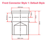 50MM-600MM 8000N Stroke Heavy Duty Linear Actuator Remote Control Kit (Model 0043081)