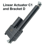 10 Inch 250MM 8000N Heavy Duty Electric Linear Actuator with Hall Effect Sensor Position Feedback (Model 0041553-1)