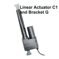 24 Inch 600MM 8000N Heavy Duty Electric Linear Actuator with Hall Effect Sensor Position Feedback (Model 0041546-1)