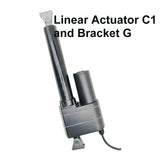 24 Inch 600MM 8000N Heavy Duty Electric Linear Actuator with Hall Effect Sensor Position Feedback (Model 0041546-1)