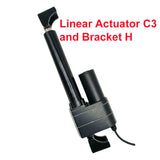 4 Inch 100MM Max 8000N Heavy Duty Linear Actuator with External Adjustable Limit Switches – Adjustable Stroke By Magnetic Switch Sensor (Model 0041541-3)