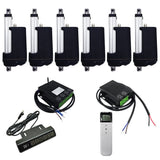 Six High Performance Linear Actuator F Synchronous Control Kit
