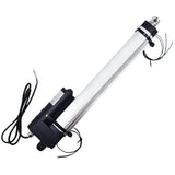 12 In 300MM Quiet IP67 Waterproof Linear Actuator Adjustable Stroke with Reed Switch