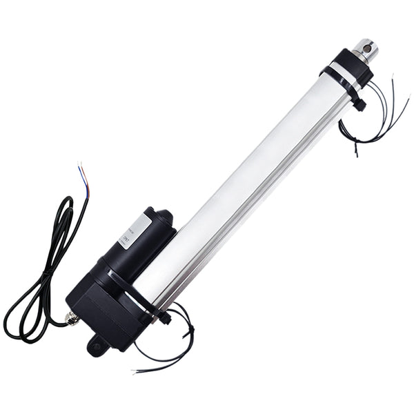 12 In 300MM Quiet IP67 Waterproof Linear Actuator Adjustable Stroke with Reed Switch