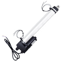 12 In 300MM Quiet IP67 Waterproof Linear Actuator Adjustable Stroke with Reed Switch