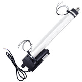 12 In 300MM Quiet IP67 Waterproof Linear Actuator Adjustable Stroke with Reed Switch