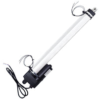 16 In 400MM Quiet IP67 Waterproof Linear Actuator Adjustable Stroke with Reed Switch