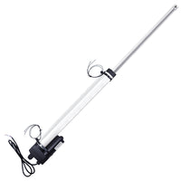 16 In 400MM Quiet IP67 Waterproof Linear Actuator Adjustable Stroke with Reed Switch