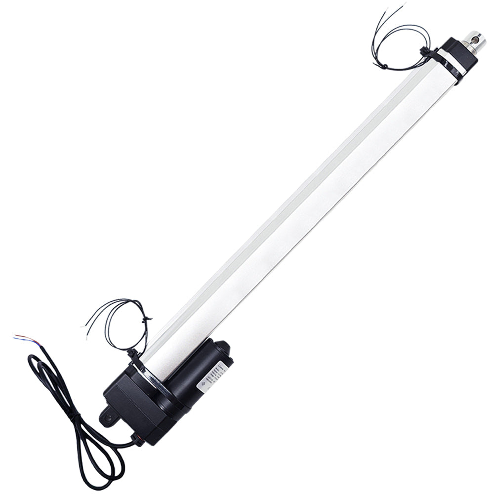 18 In 450MM Quiet IP67 Linear Actuator Adjustable Stroke & Reed Switch ...