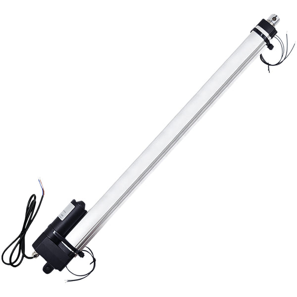 20 In 500MM Quiet IP67 Waterproof Linear Actuator Adjustable Stroke with Reed Switch