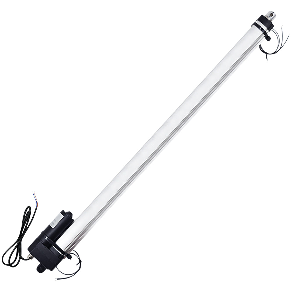 24 In 600MM Quiet IP67 Linear Actuator Adjustable Stroke & Reed Switch ...