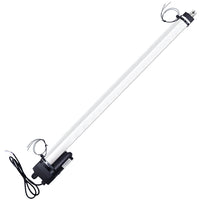 24 In 600MM Quiet IP67 Waterproof Linear Actuator Adjustable Stroke with Reed Switch