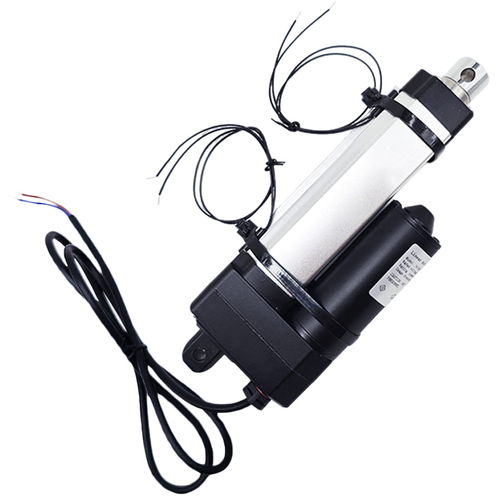 4 In 100MM Quiet IP67 Linear Actuator Adjustable Stroke & Reed Switch ...