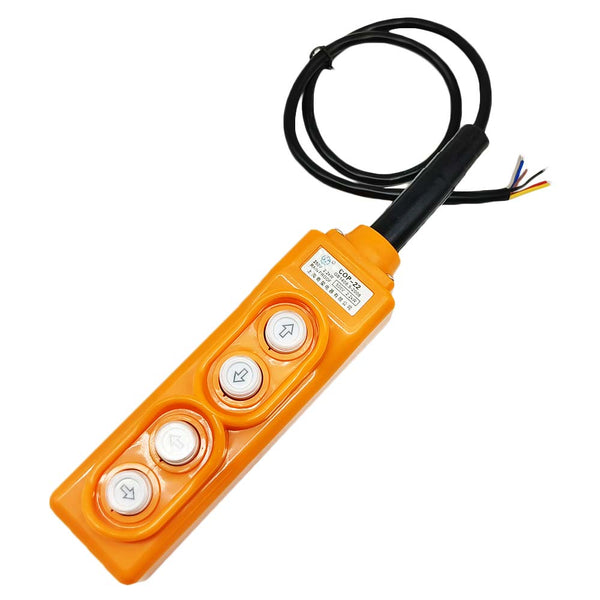 Handheld Button Linear Actuator Handheld Controller/4 Push Button Momentary Control ...
