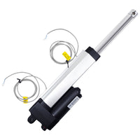 IP67 Waterproof Linear Actuator Magnetic Switch 150mm Stroke Adjustment