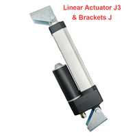 3500N IP67 Waterproof Linear Actuator with Magnetic Limit Switch - 250mm with Adjustable Stroke (Model 0041937-3)