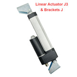 3500N IP67 Waterproof Linear Actuator with Magnetic Limit Switch - 250mm with Adjustable Stroke (Model 0041937-3)