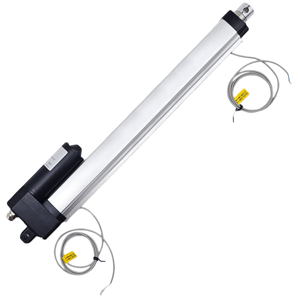 IP67 Waterproof Linear Actuator Magnetic Switch 300mm Stroke Adjustment
