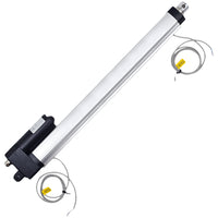 IP67 Waterproof Linear Actuator Magnetic Switch 400mm Stroke Adjustment