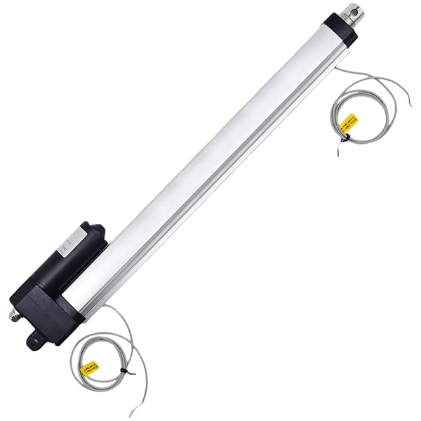 IP67 Waterproof Linear Actuator Magnetic Switch 400mm Stroke Adjustment