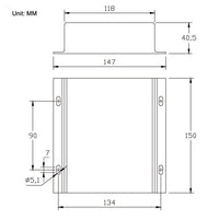One-Control-Three Synchronization Controller For Industrial Linear Actuator B (Model 0043028)
