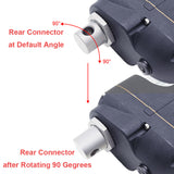 Option of 90-Degree Rotation for Front and Rear Mounting Connectors of Linear Actuator F (Model 0044115)