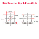 High Performance Electric Linear Actuator for Cellar Door Max Thrust 12000N 8 Inches 200MM Stroke (Model 0041604-7)