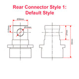 High Performance Electric Linear Actuator for Cellar Door Max Thrust 12000N 24 Inches 600MM Stroke (Model 0041611-7)