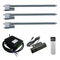 Three 700MM-1000MM Heavy Duty Linear Actuator C Synchronous Control Kit