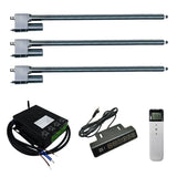 Three 700MM-1000MM Heavy Duty Linear Actuator C Synchronous Control Kit