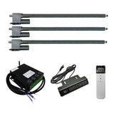 Three 700MM-1000MM Heavy Duty Linear Actuator C Synchronous Control Kit