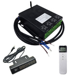 Three 8000N Heavy-Duty Linear Actuator Synchronous Kit with Adjustable Limit Switches (Model 0043062-4)