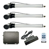 Three Cellar Door Linear Actuators Synchronous Control Kit Total Max Thrust 16500N