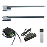 Two 1500MM Stroke Heavy Duty Linear Actuator C Synchronous Control Kit