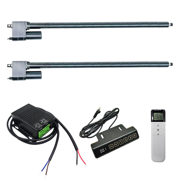 Two 700MM-1000MM Heavy Duty Linear Actuator C Synchronous Control Kit
