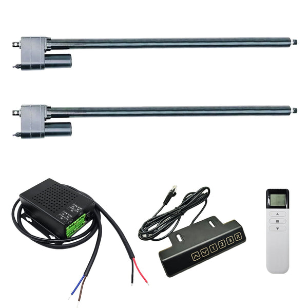 Two 700MM-1000MM Heavy Duty Linear Actuator C Synchronous Control Kit