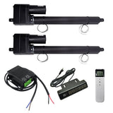 Two 8000N Heavy-Duty Linear Actuator Synchronous Kit with Adjustable Limit Switches