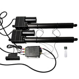 Two 8000N Heavy-Duty Linear Actuator Synchronous Kit with Adjustable Limit Switches