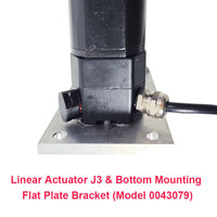 3500N IP67 Waterproof Linear Actuator with Magnetic Limit Switch - 250mm with Adjustable Stroke (Model 0041937-3)