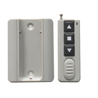 3 Buttons Wireless RF Remote Control /Transmitter With Wall Mounted Support (Model 0021057)